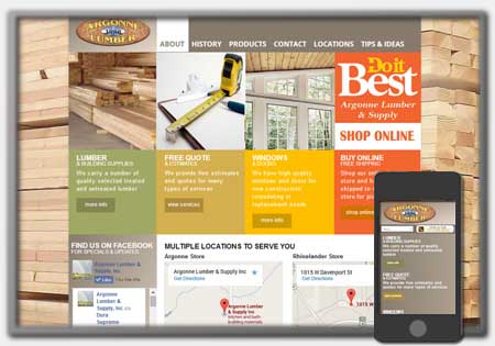 Small Business Website Designs by Northwoods Web Designs