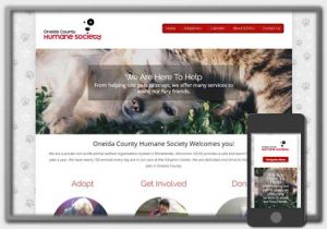 Humane Society Websites - Oneida County Humane Society