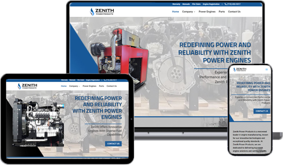 Industrial and Manufactoring Website Design Services - Northwoods Web Designs